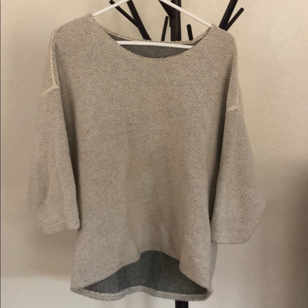 American Apparel reversible sweater